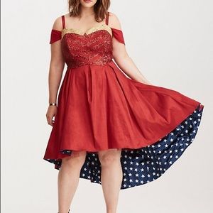Wonder Woman Hi-Lo Dress- Size 18